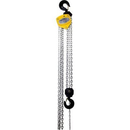 OZ LIFTING PRODUCTS OZ Lifting Manual Chain Hoist w/ Overload Protection, 3 Ton Capacity 15' Lift OZ030-15CHOP